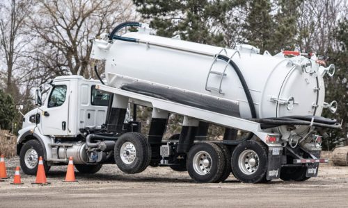 Vacutrux EnviroTrux - Industrial Grade Septic Truck - White
