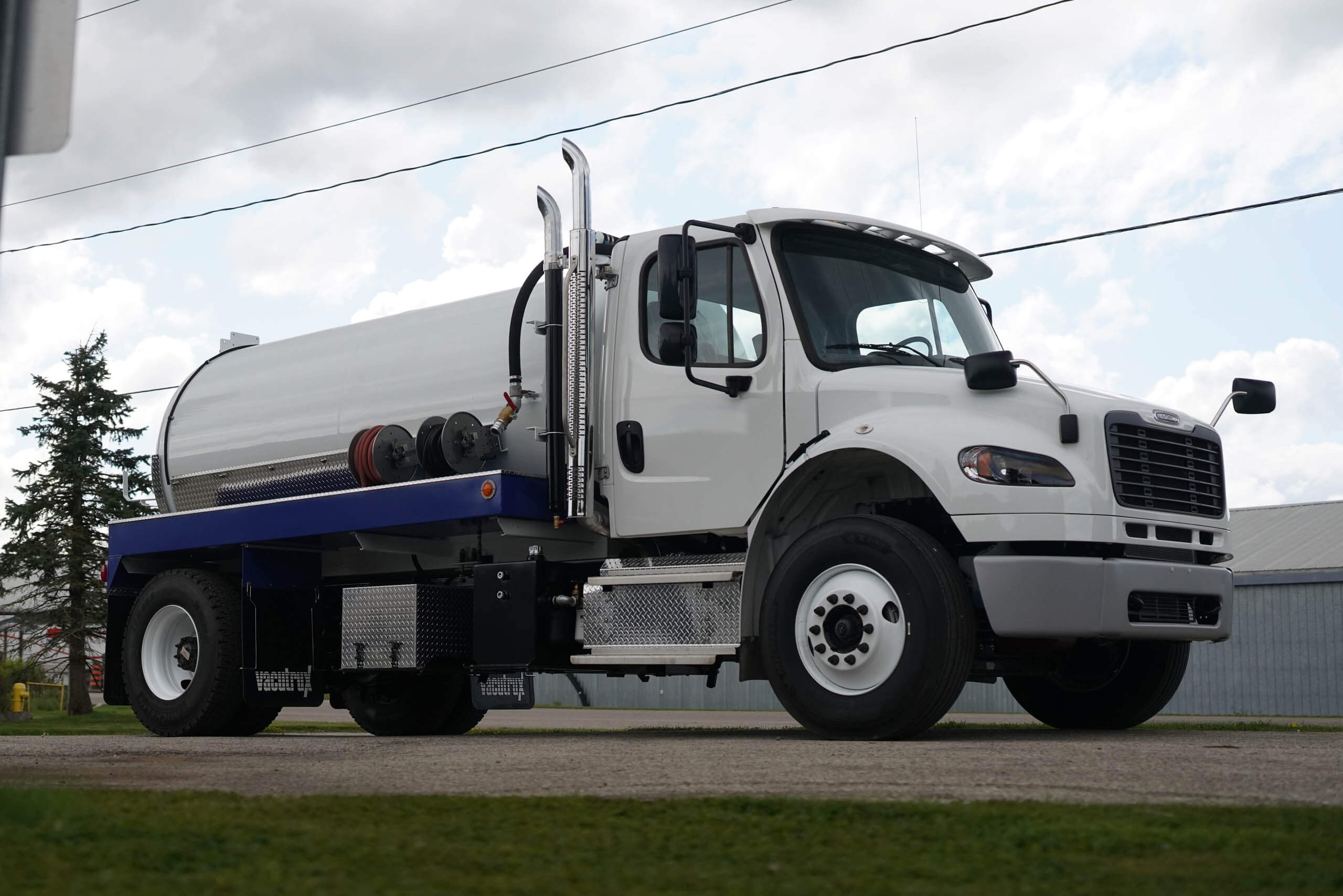 Vacutrux SepticTrux - Custom Built Septic Trucks - White